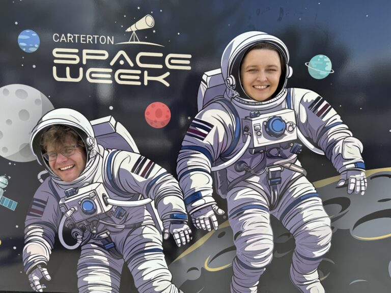 a board of Carterton Space week